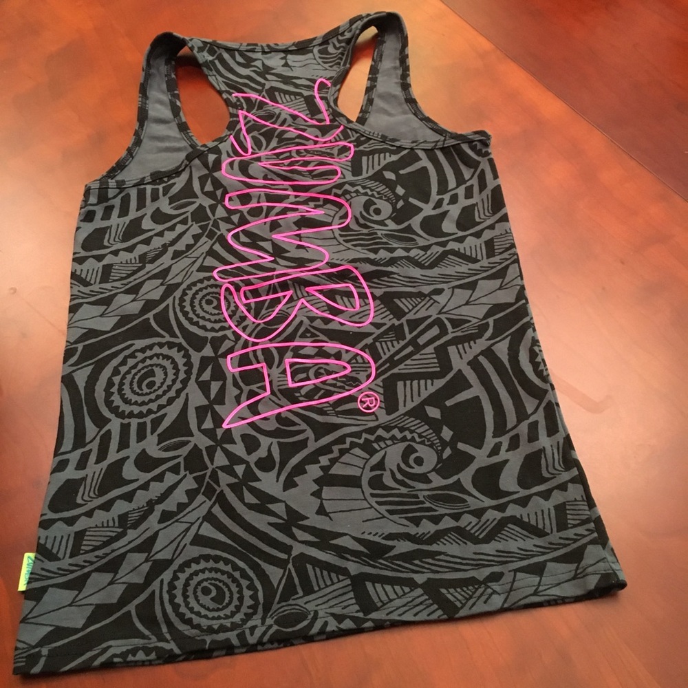 Zumba fitness racer back tank top - Picture 7 of 11